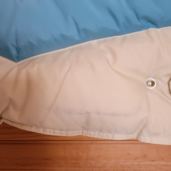 Retro Y2K Old Navy Down Colorblock Puffer Vest, Neck 21-1/2 - Picture 14 of 16